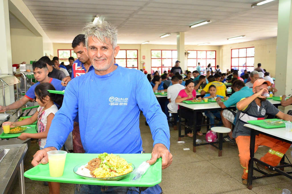 40 mil refeições servidas por mês no Restaurante Popular de Aparecida de Goiânia