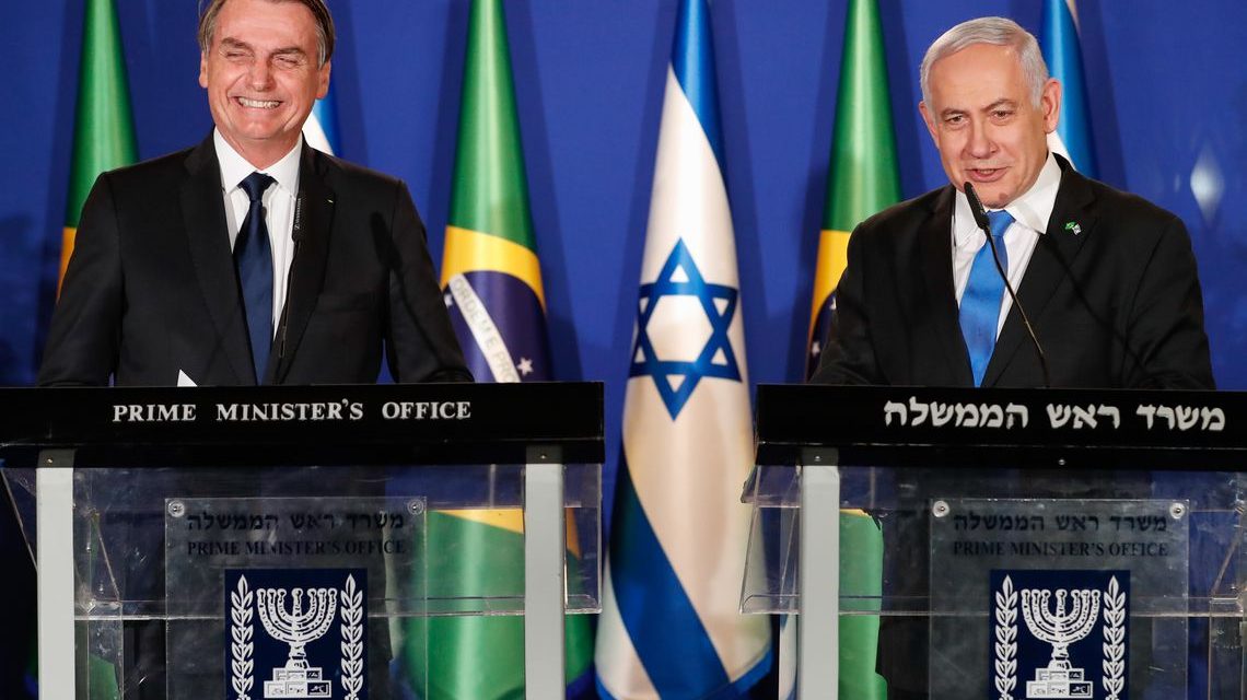 Governo não descarta visita de Bolsonaro a territórios palestinos
