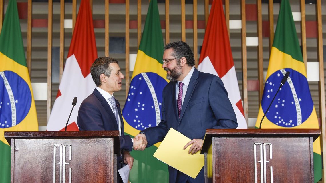 Brasil e Suíça querem ampliar parcerias