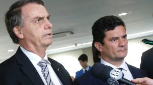 Bolsonaro e Moro se manifestam a favor de liberdade de expressão