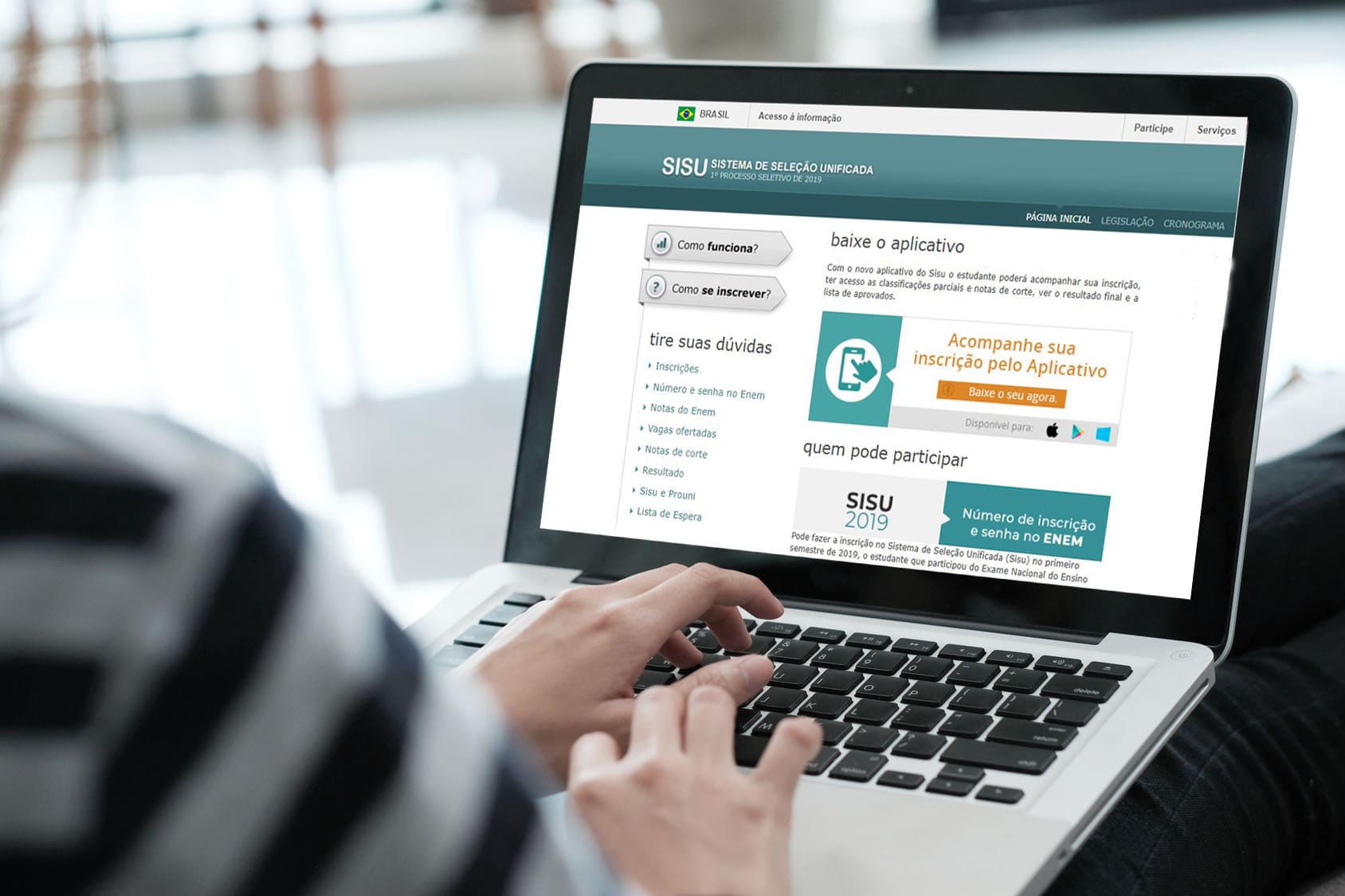 Inscrições para o Sisu começam hoje Inscrições para o Sisu começam hoje