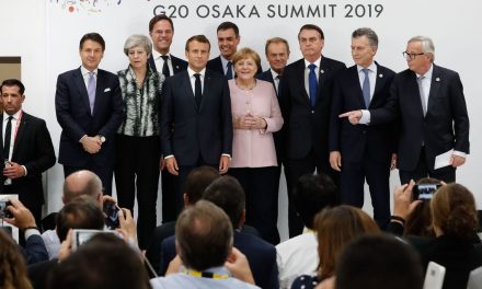 Líderes mundiais em Osaka anunciam acordo do clima 19+1