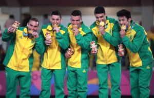 Brasil supera os EUA na ginástica e é ouro por equipe no Pan