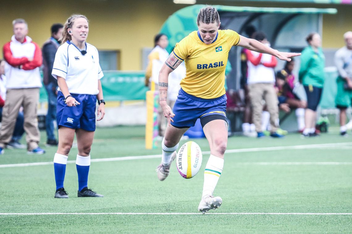 Seleção feminina de rugby vence a anfitriã nos Jogos Pan-Americanos