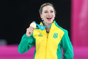 Pan: patinação artística feminina do Brasil ganha ouro inédito