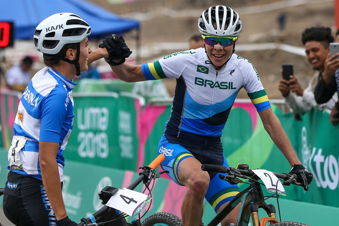 Pan: Brasileira conquista medalha de bronze no mountain bike Pan: Brasileira conquista medalha de bronze no mountain bike