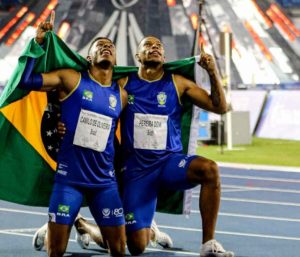 Brasil conquista ouro e bronze nos 100 metros rasos da Universíade