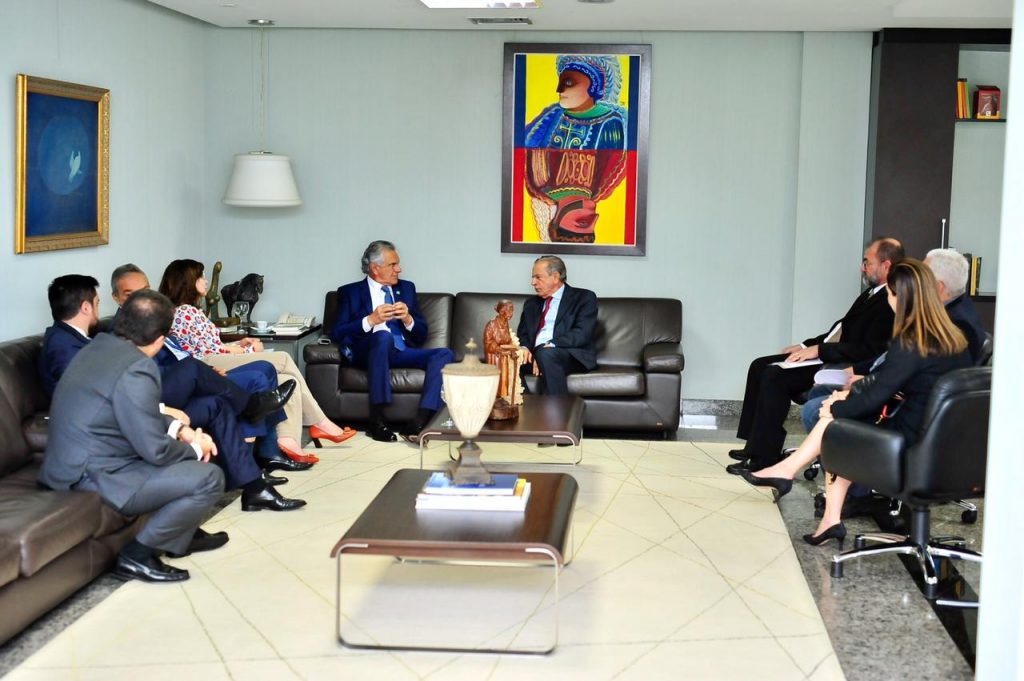 Caiado e Iris discutem sobre transferência da concessão do Eixo Anhanguera para o município