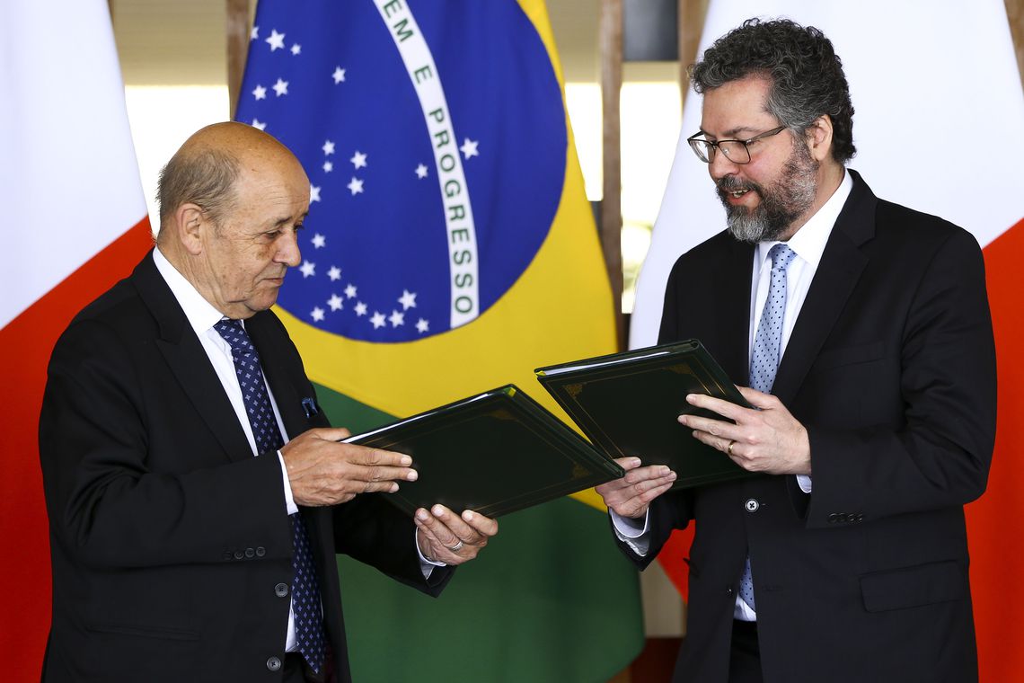Brasil e França destacam importância do acordo Mercosul-UE Brasil e França destacam importância do acordo Mercosul-UE