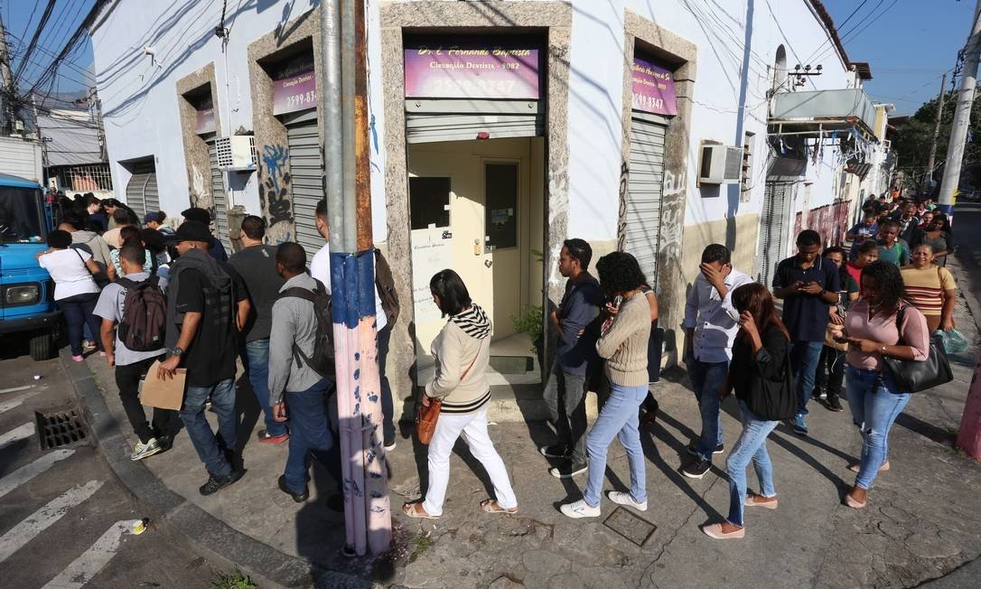 Desemprego no Brasil recua 0,7%, revela pesquisa do IBGE