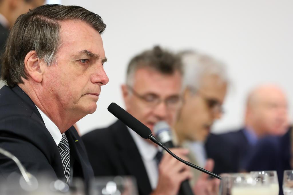 Bolsonaro defende vinculação do Coaf ao Banco Central Bolsonaro defende vinculação do Coaf ao Banco Central