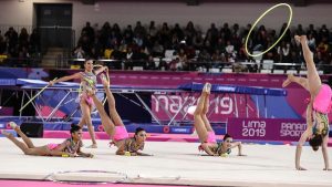 Ginástica rítmica ganha ouro nos Jogos Pan-Americanos de Lima