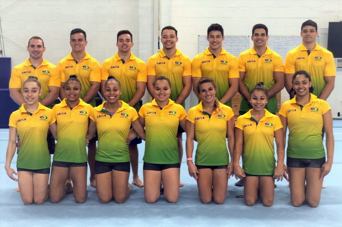 Seleções brasileiras de ginástica disputam Mundial na Alemanha Seleções brasileiras de ginástica disputam Mundial na Alemanha