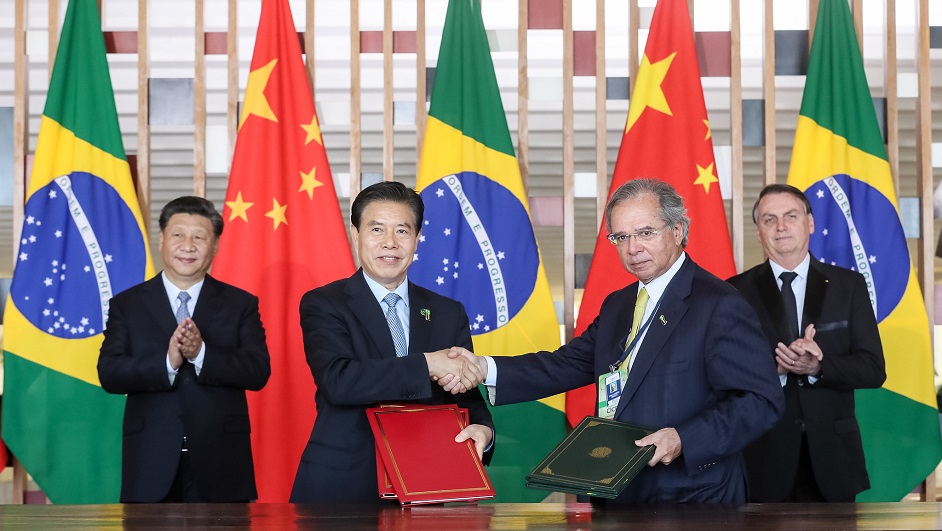 Guedes defende integração econômica e livre comércio com China Guedes defende integração econômica e livre comércio com China