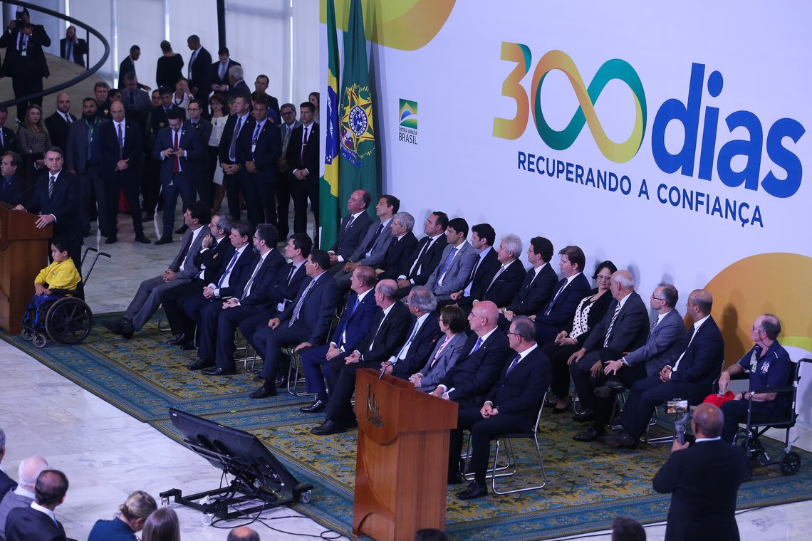 Comunidade internacional voltou a confiar no Brasil, diz Bolsonaro Comunidade internacional voltou a confiar no Brasil, diz Bolsonaro