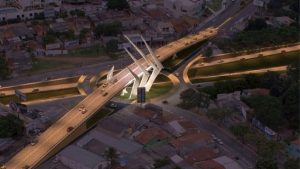 Justiça nega paralisação da obra do viaduto entre avenida Jamel Cecílio e Marginal Botafogo