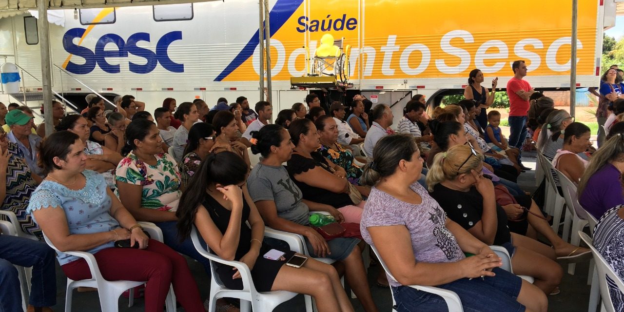 OdontoSesc realiza atendimentos gratuitos em Campos Verdes