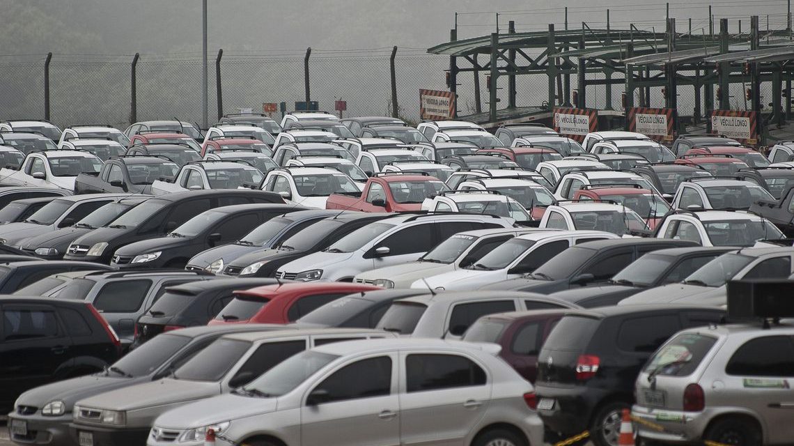 Vendas de veículos caem 1,61% em janeiro