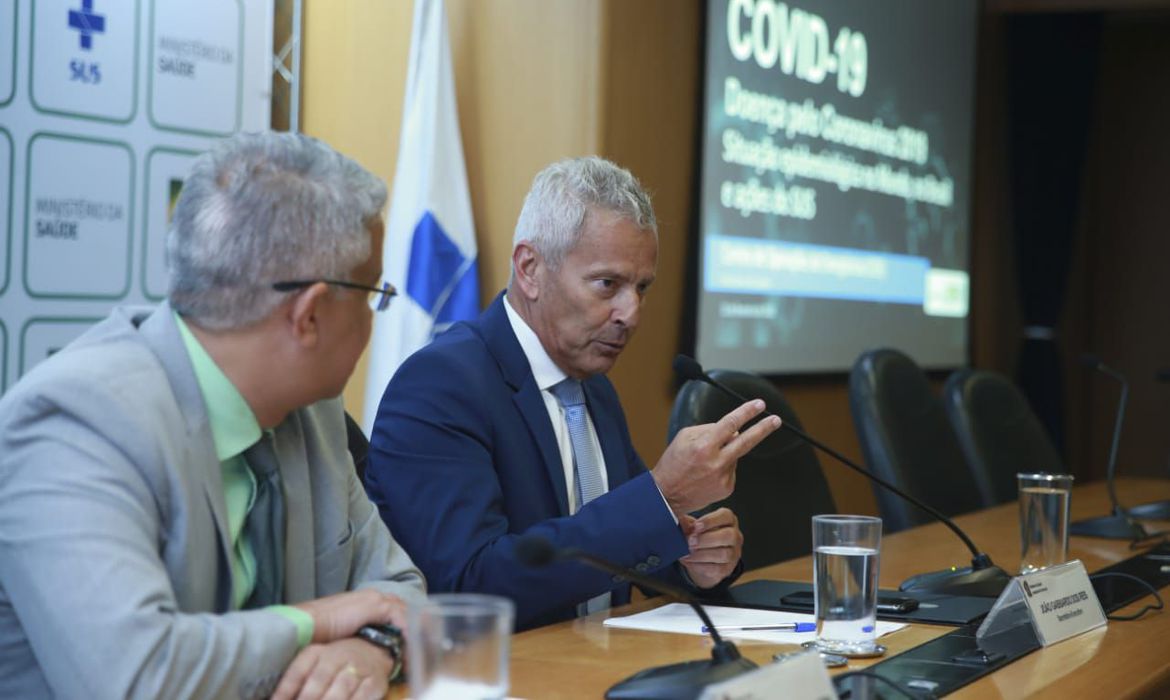 Número de suspeitos de coronavírus no Brasil cai para seis Número de suspeitos de coronavírus no Brasil cai para seis