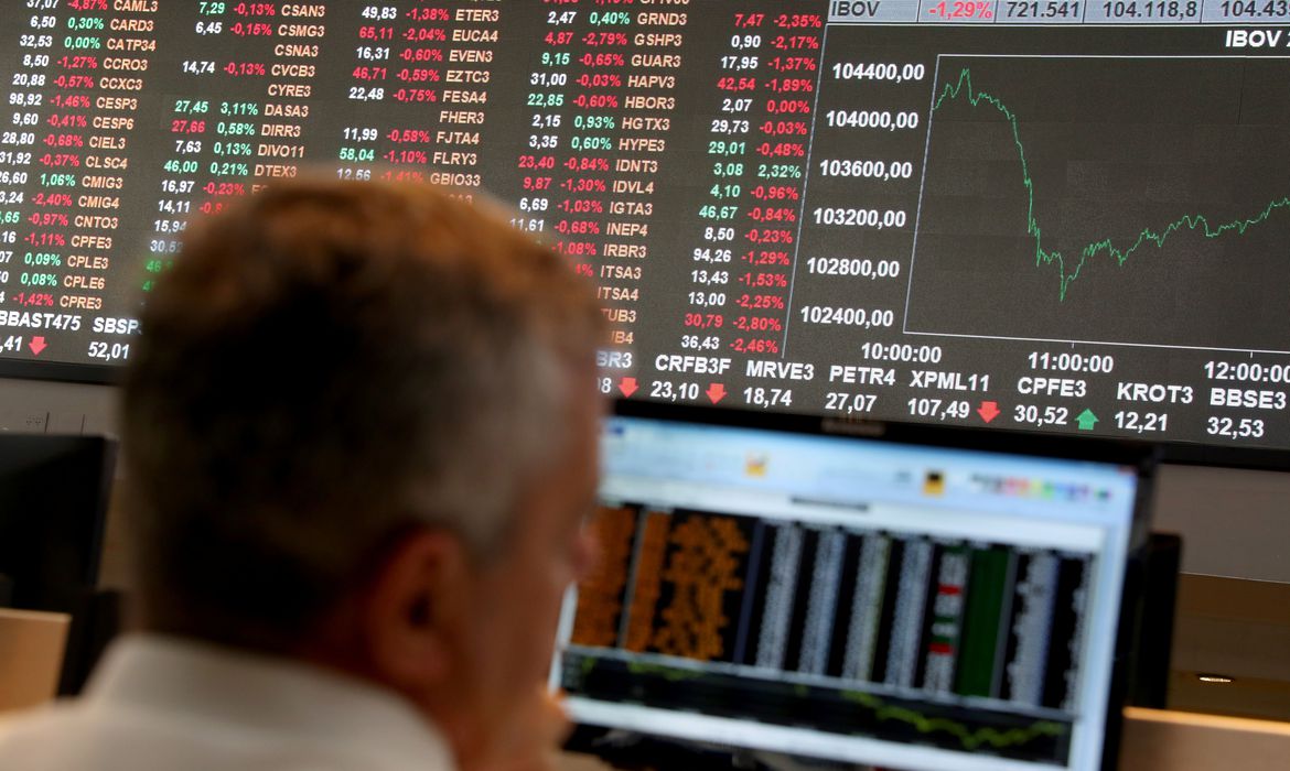 Bolsa cai 5,22% em mais um dia de nervosismo no mercado Bolsa cai 5,22% em mais um dia de nervosismo no mercado