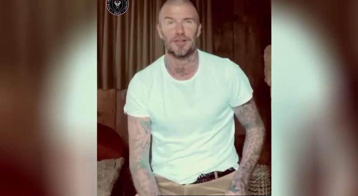 David Beckham faz campanha em favor de atingidos pelo coronavírus