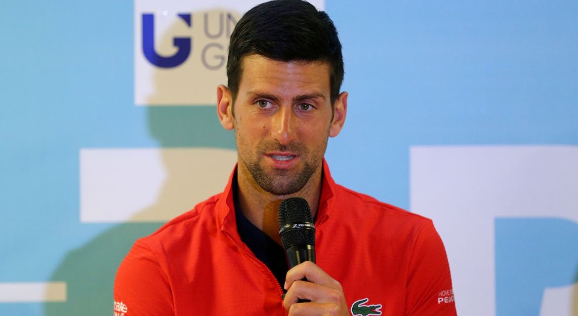 Após promover torneio, Djokovic testa positivo para covid-19