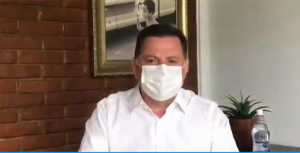 Em novo vídeo, Marconi se solidariza com vítimas da Covid-19