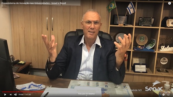 Ecossistema de Inovação no Brasil e Israel é tema de webinar do Senac