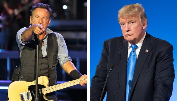 Bruce Springsteen ameaça deixar os EUA se Donald Trump for reeleito