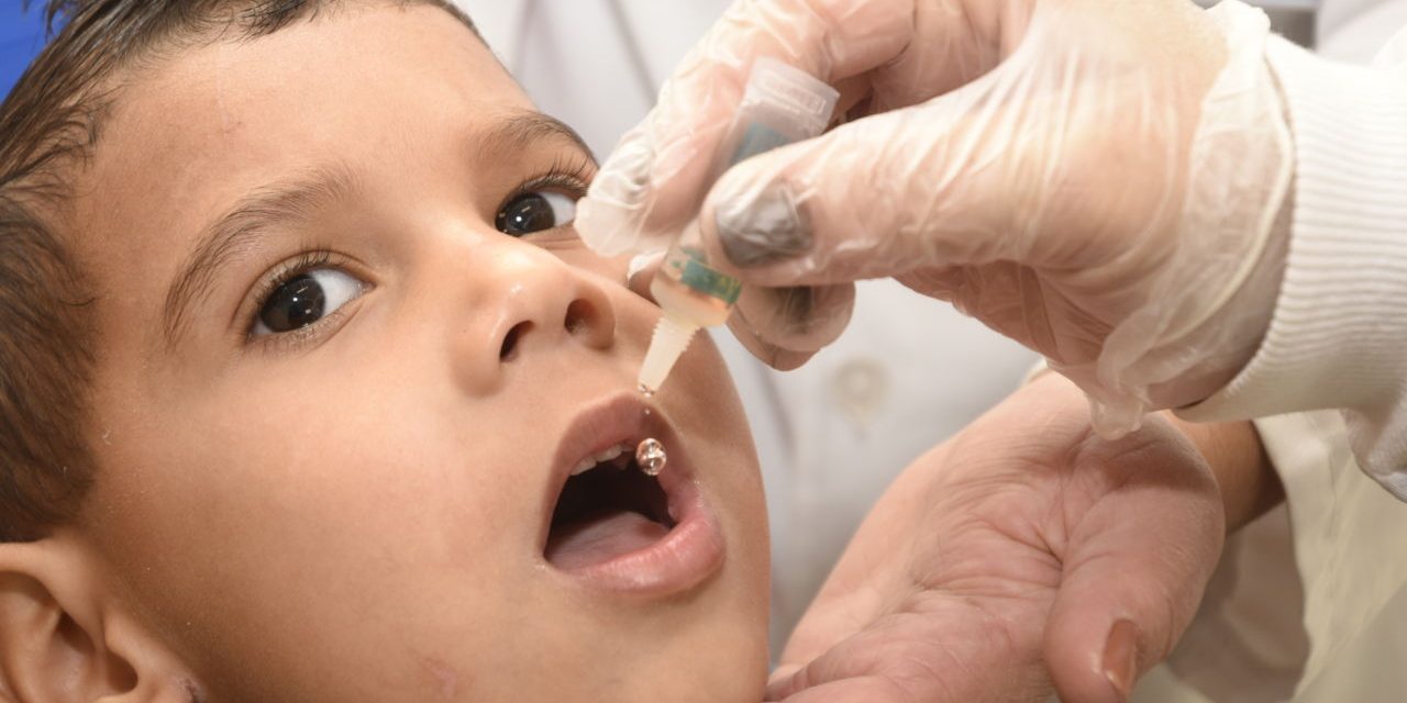 Vacinação contra a poliomielite está abaixo de 50%, em Goiânia