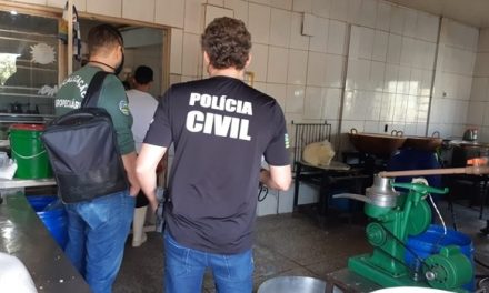 Em Terezópolis de Goiás, PCGO e Agrodefesa realizam operação em laticínio clandestino