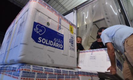 Nova remessa com 76 mil doses de CoronaVac chega a Goiás