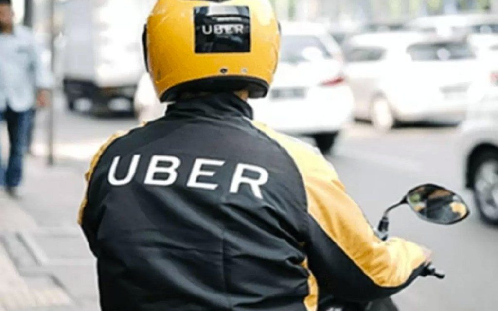 Uber iniciará viagens de moto em Goiânia, diz site