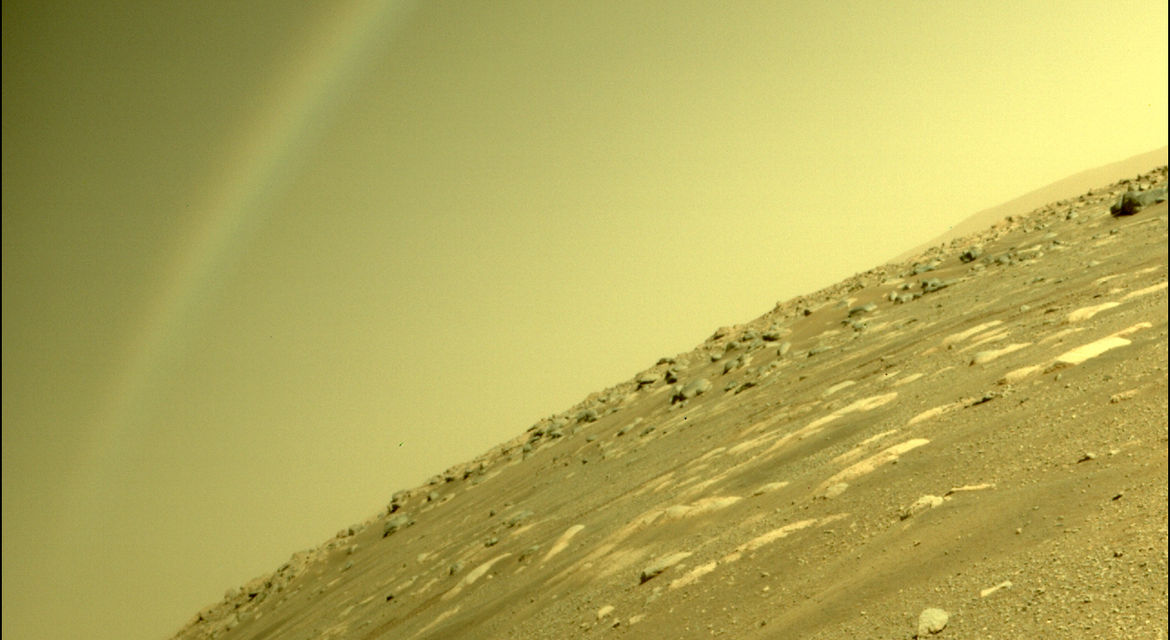 Arco-íris em Marte? Perseverance captura imagem e esclarece mistério