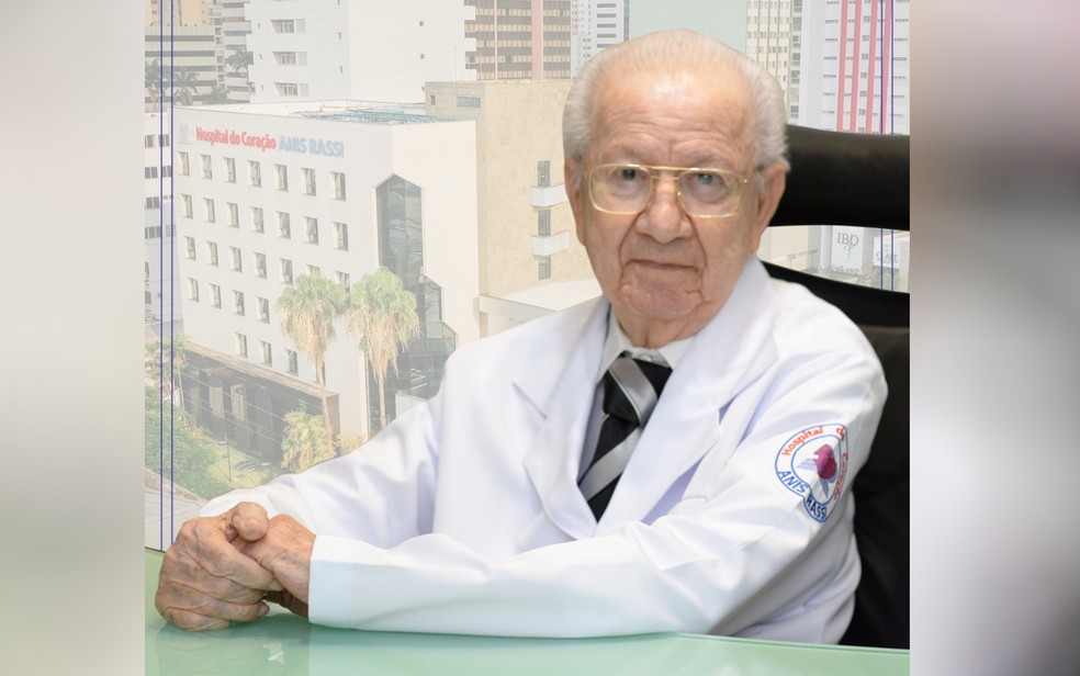 Médico cardiologista Anis Rassi morre aos 91 anos, em Goiânia