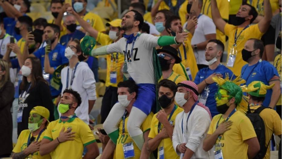 Copa América trouxe nova variante do cornavírus para o Brasil