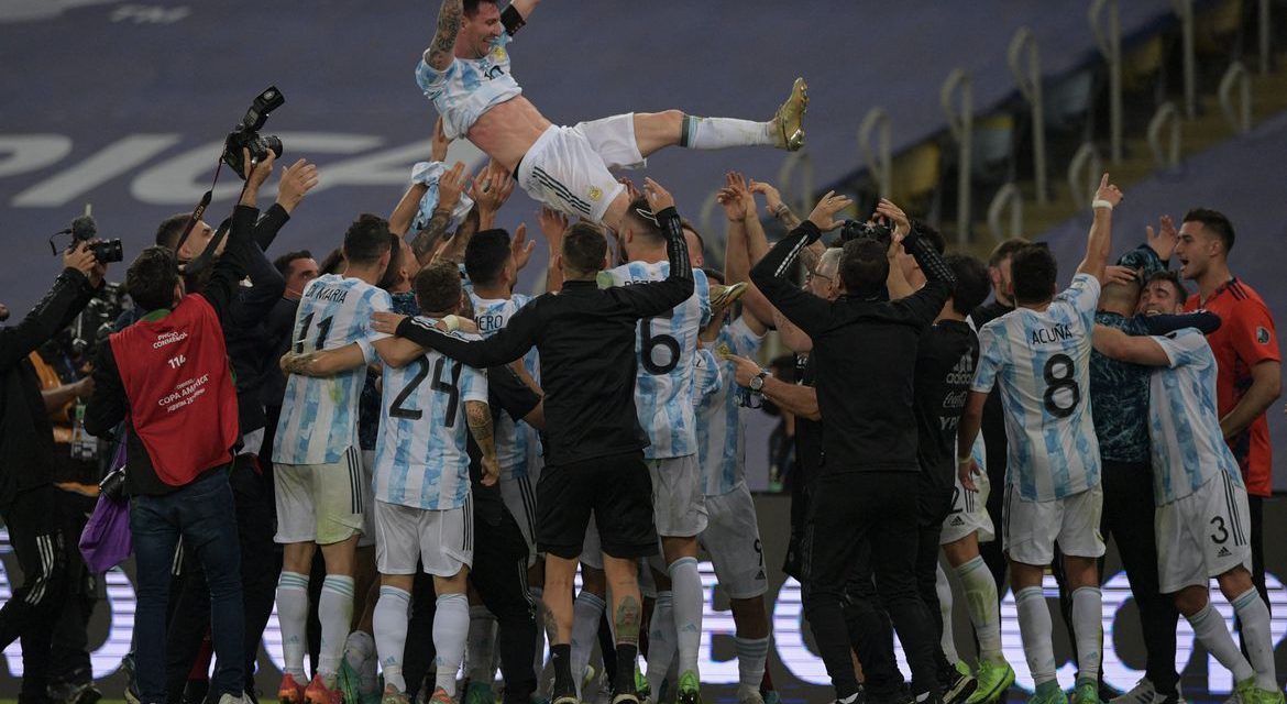 Argentina vence Brasil na Copa América e quebra jejum de títulos