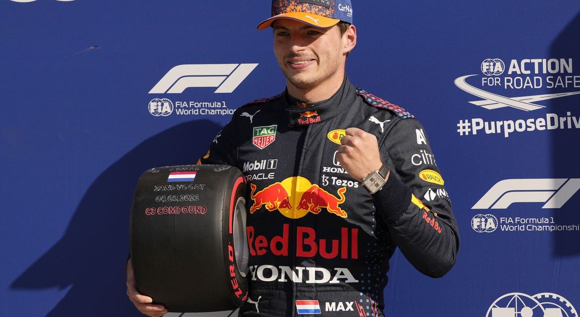 Max Verstappen fica com a pole position para o GP da Holanda de F1