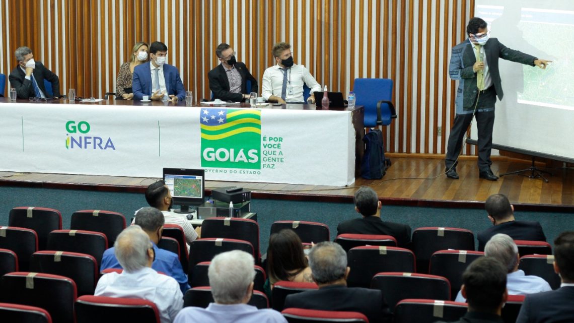 Em reunião com Goinfra, Ministério da Infraestrutura e BNDES apresentam quatro traçados para Anel Viário