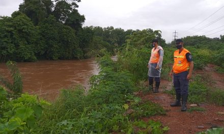 Defesa Civil realiza monitoramento diário do Rio Meia Ponte