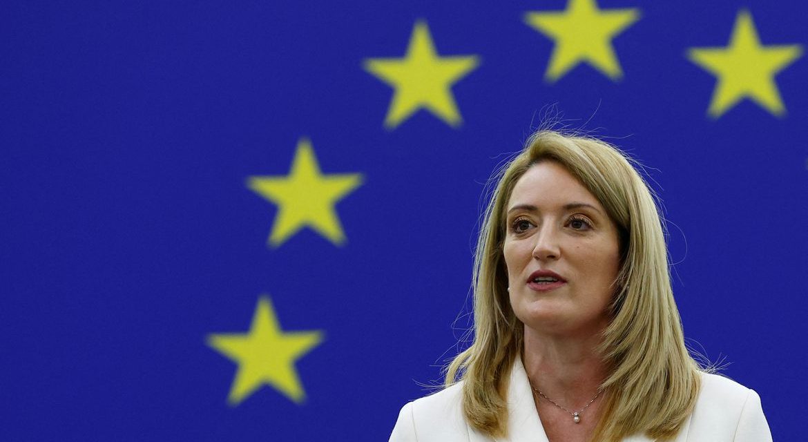 Roberta Metsola é eleita presidente do Parlamento Europeu