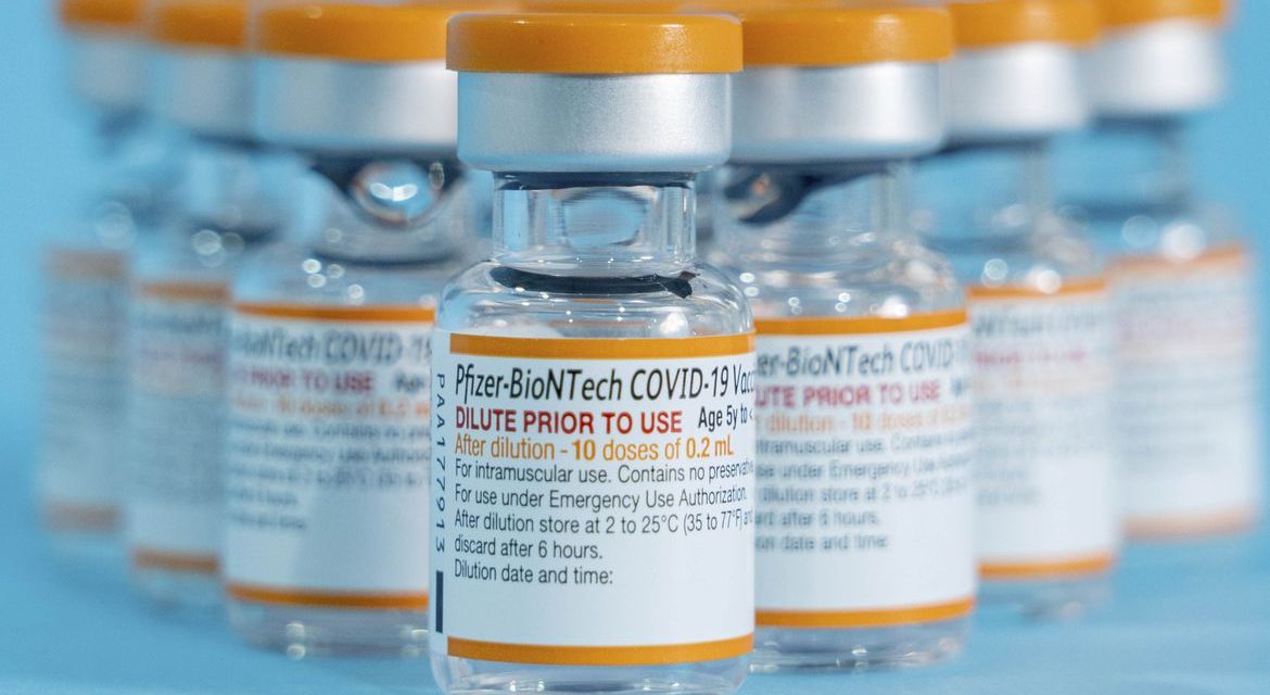País recebe mais 1,8 milhão de vacinas pediátricas da Pfizer