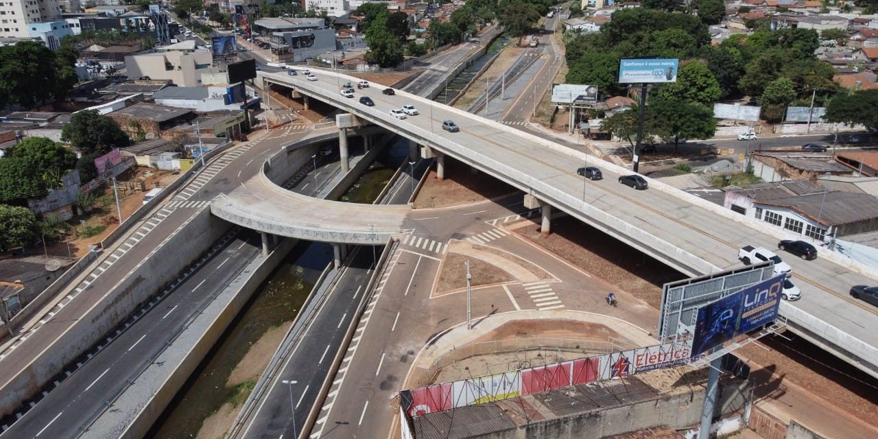 Complexo Viário Jamel Cecílio é inaugurado após dois anos de obras em Goiânia