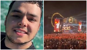 Jovem é baleado em show da dupla Henrique e Juliano, em Goiânia