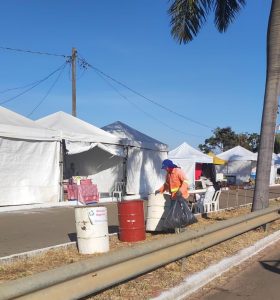 Em 4 dias, Prefeitura de Goiânia recolhe 1,2 mil kg de material reciclável em trecho da Rodovia dos Romeiros