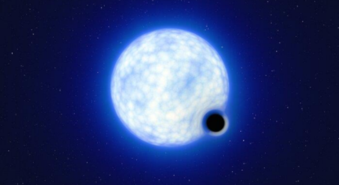 Cientistas detectam buraco negro adormecido fora da Via Láctea