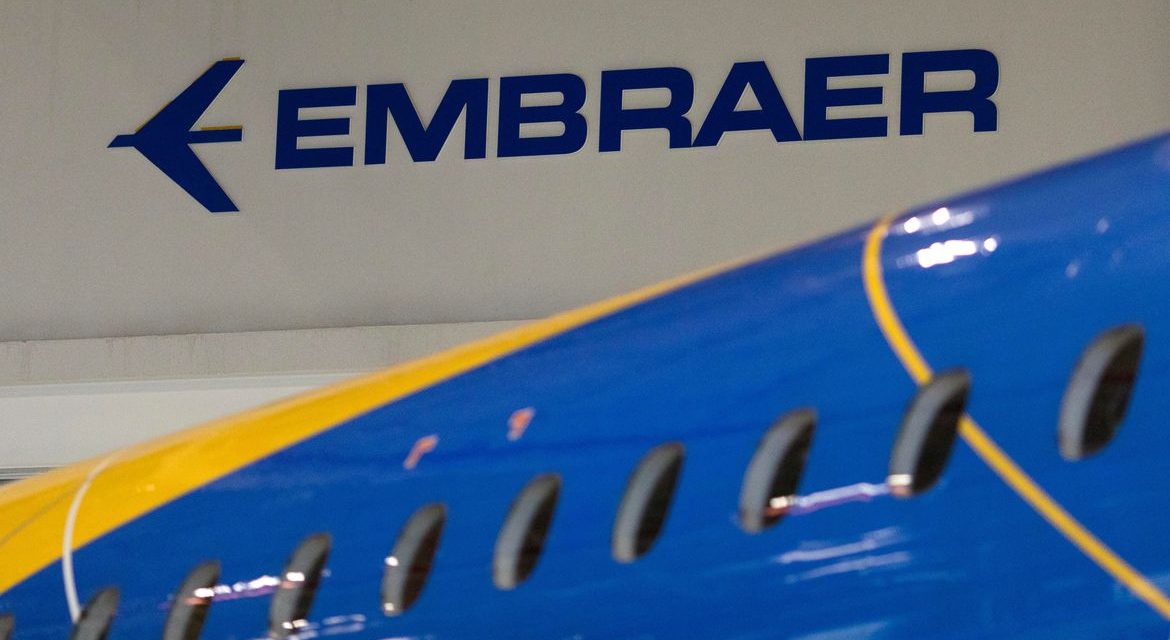Embraer exportará seis jatos comerciais para a americana SkyWest