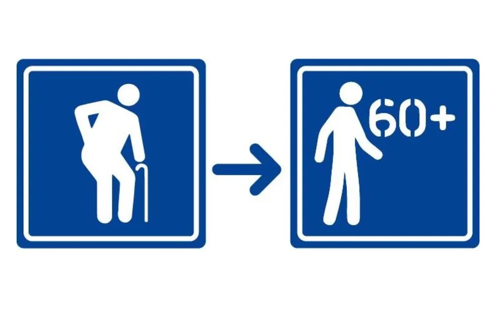 Sancionada lei que altera símbolo de idoso em placas de trânsito de Goiânia