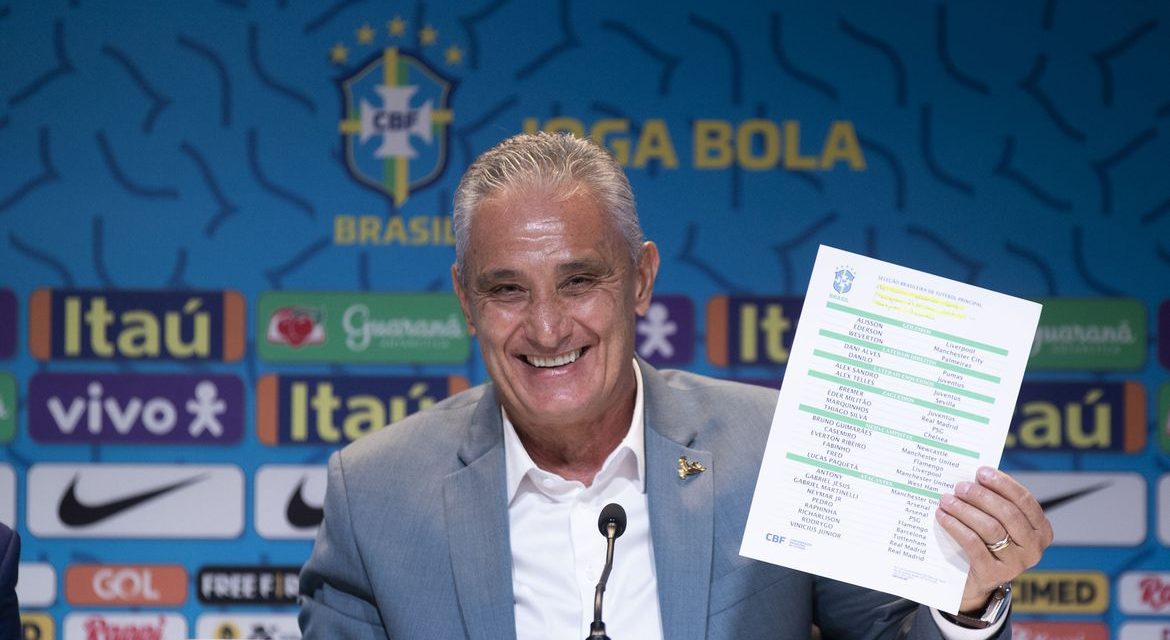 Com 16 estreantes, Tite convoca Brasil para a Copa do Mundo
