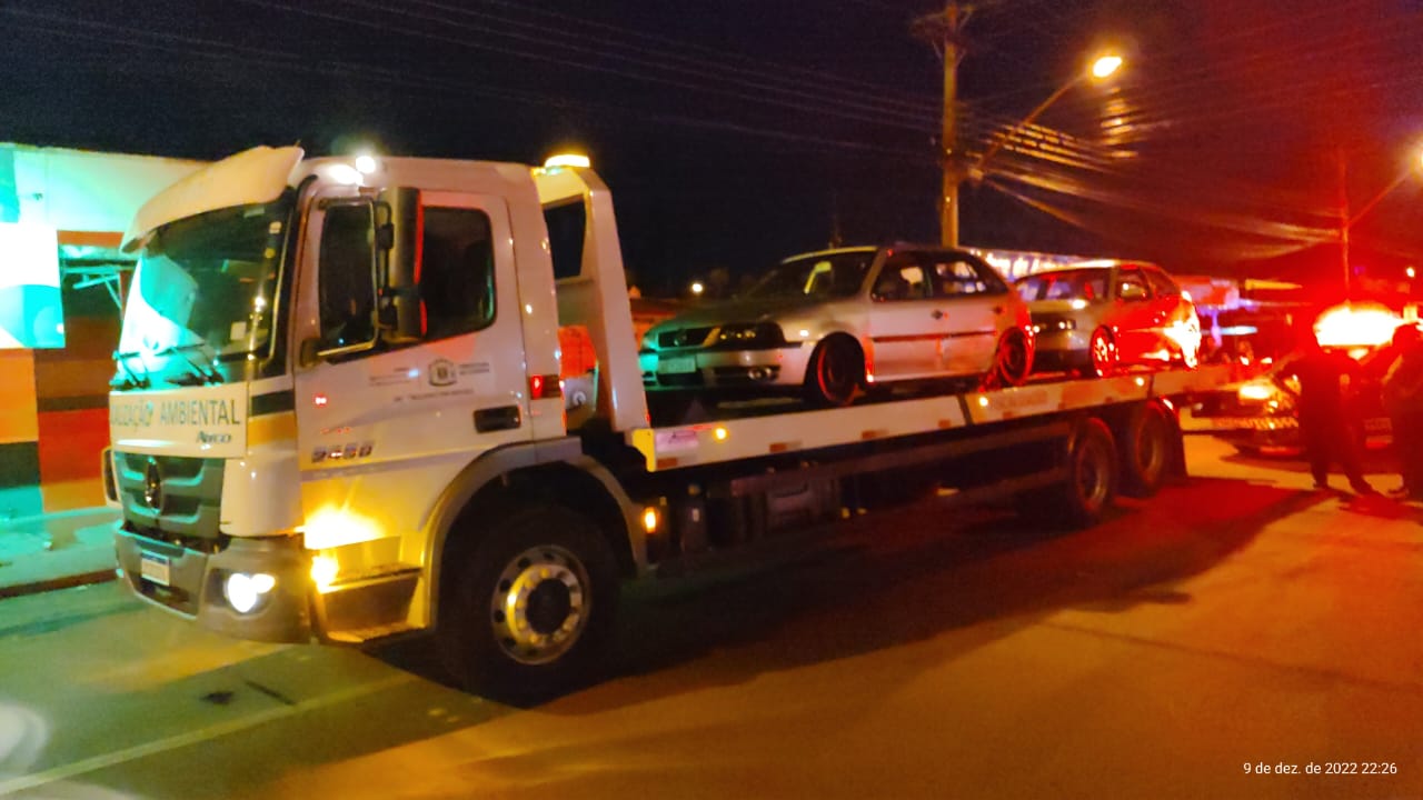 Amma apreende três veículos por poluição sonora com som automotivo
